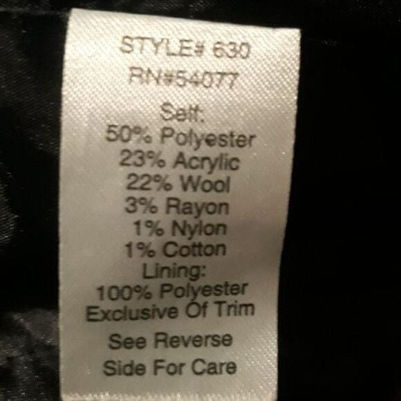 CAbi Faux Suede Perforated Scalloped Hem Asymmetrical Jacket Sz M - Picture 10 of 12